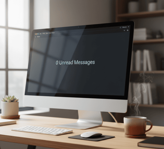 Achieving Inbox Zero and digital calm using temporary email tools.
