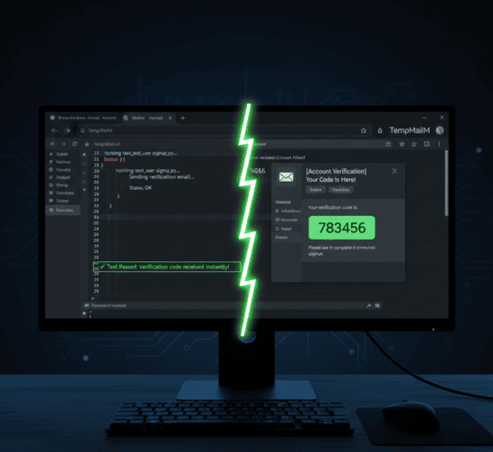 Coding and testing email verification in real-time.